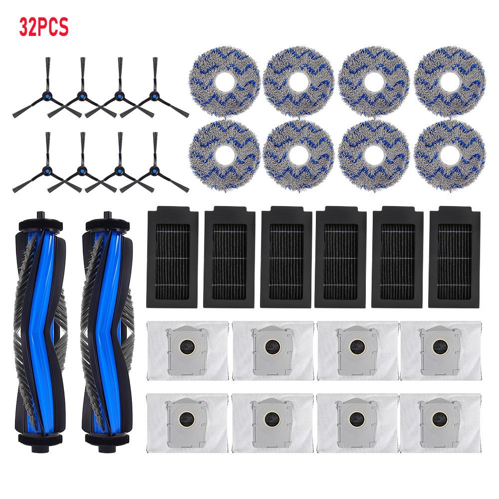 Mop Cloths Main Side Brushes HEPA Filters Dust Bags For ECOVACS T11 Pro/T11 PRO OMNI / T11 OMNI Robot Vacuum Parts Accessories