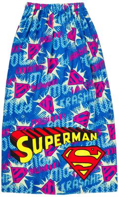 Marushin 100cm Length Rolled Towel Wrap Towel DC Superman Superman Mix Yellow 4105007300