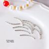 18k Gold Plated Multi-Faceted Curved Tube for DIY Jewelry Necklaces & Bracelets