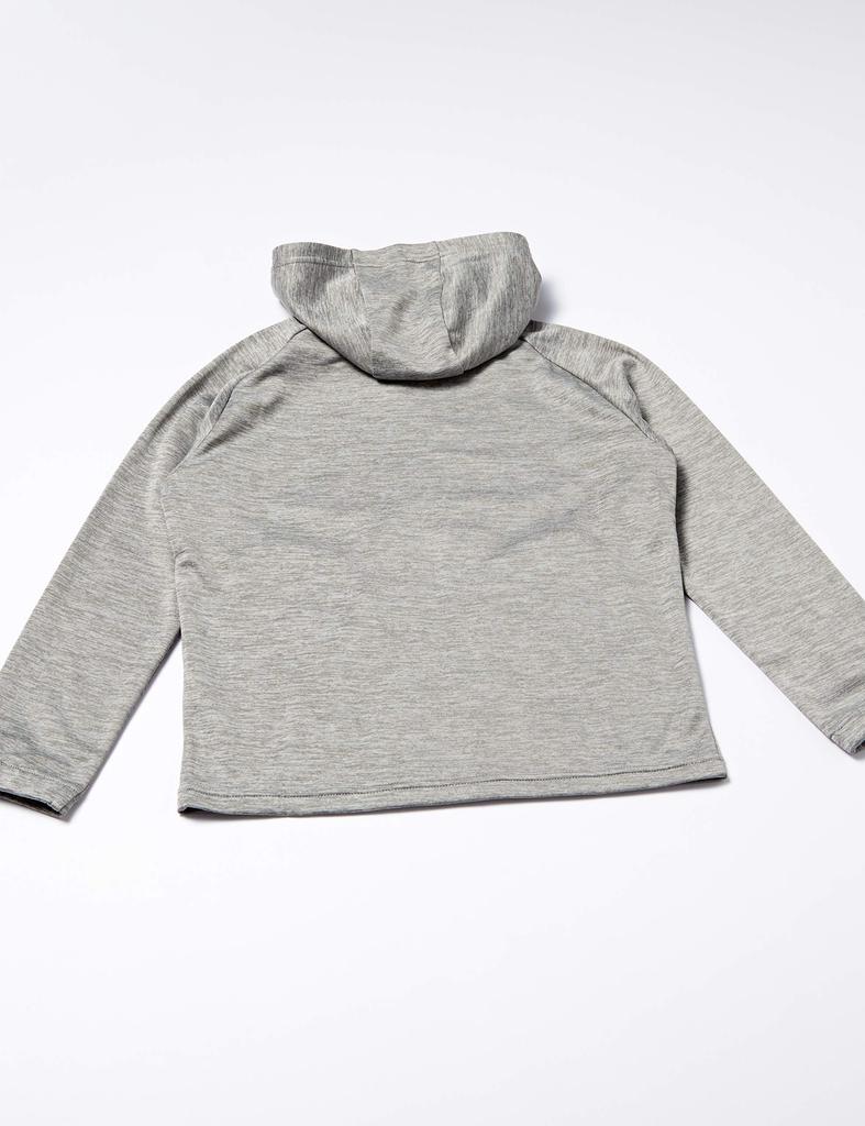 Mizuno 32JC0952 Training Wear Gray Size 140 to Japanese Size Fleece-Lined Jacket, Junior/Kids, Heather, (Equivalent 140)