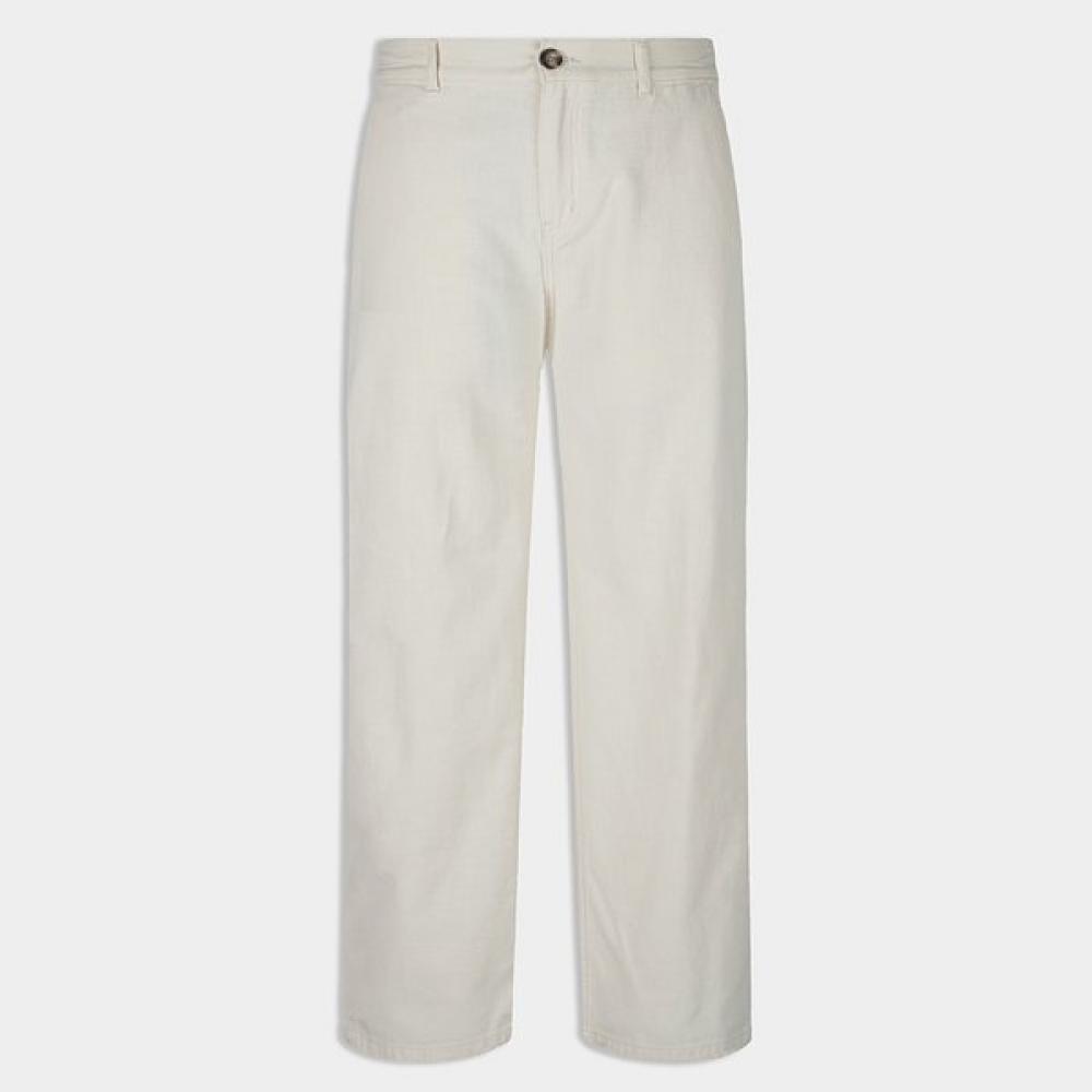 Weekhour Wide Cotton Pants Ecru ECRU/S
