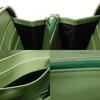 Used 9896 Long Zip Wallet 66A590 7940 Green Two-Tone Zip Around Gancini Black Men's from Japan AUTHENTIC