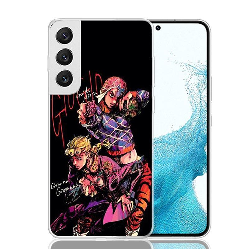 JoJo Adventure Guido Mista Phone Case For Samsung Galaxy S26 S25 Edge S24 S23 FE S22 Ultra S21 Plus S20 + Fundas Cover Coque Gal