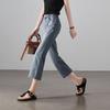 SOFSIL Women's Cropped Flare Stretch Denim Jeans