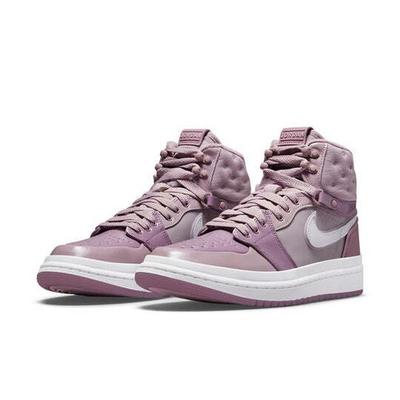 Damskor Air 1 Acclimate Plum Fog Höga Retro Sneakers DC7723-500