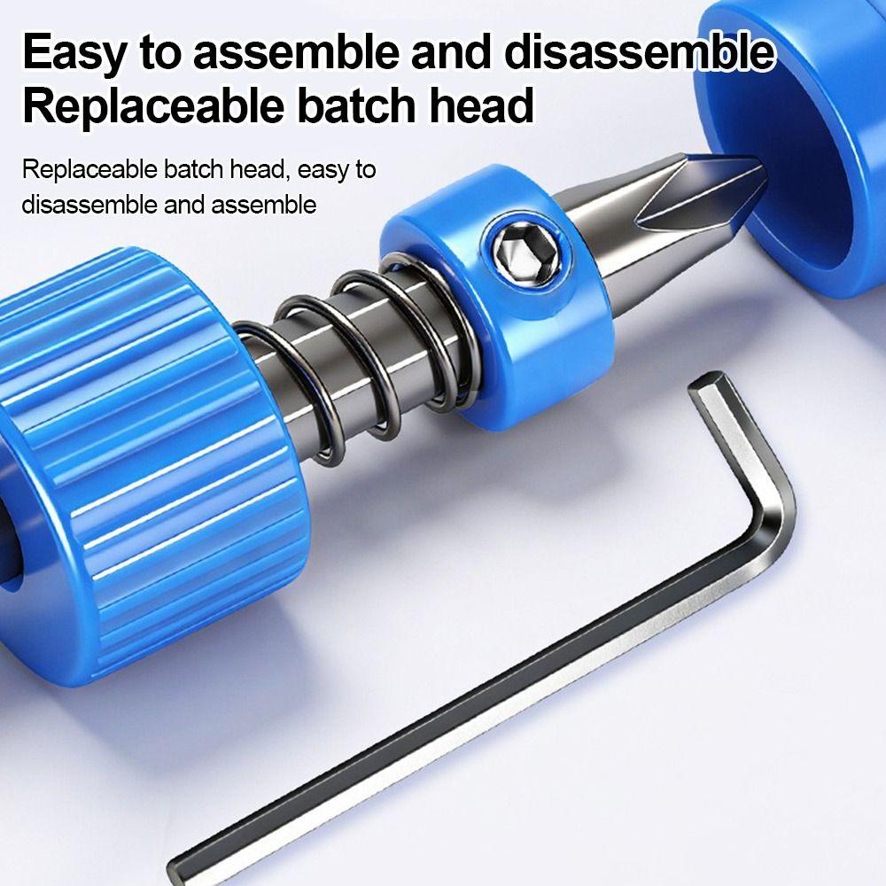 High Precision Tool Spring Positioning Screwdriver Bit Safe Anti-Drop Bit Holder Durable Stable Screw Driver Electric Drill