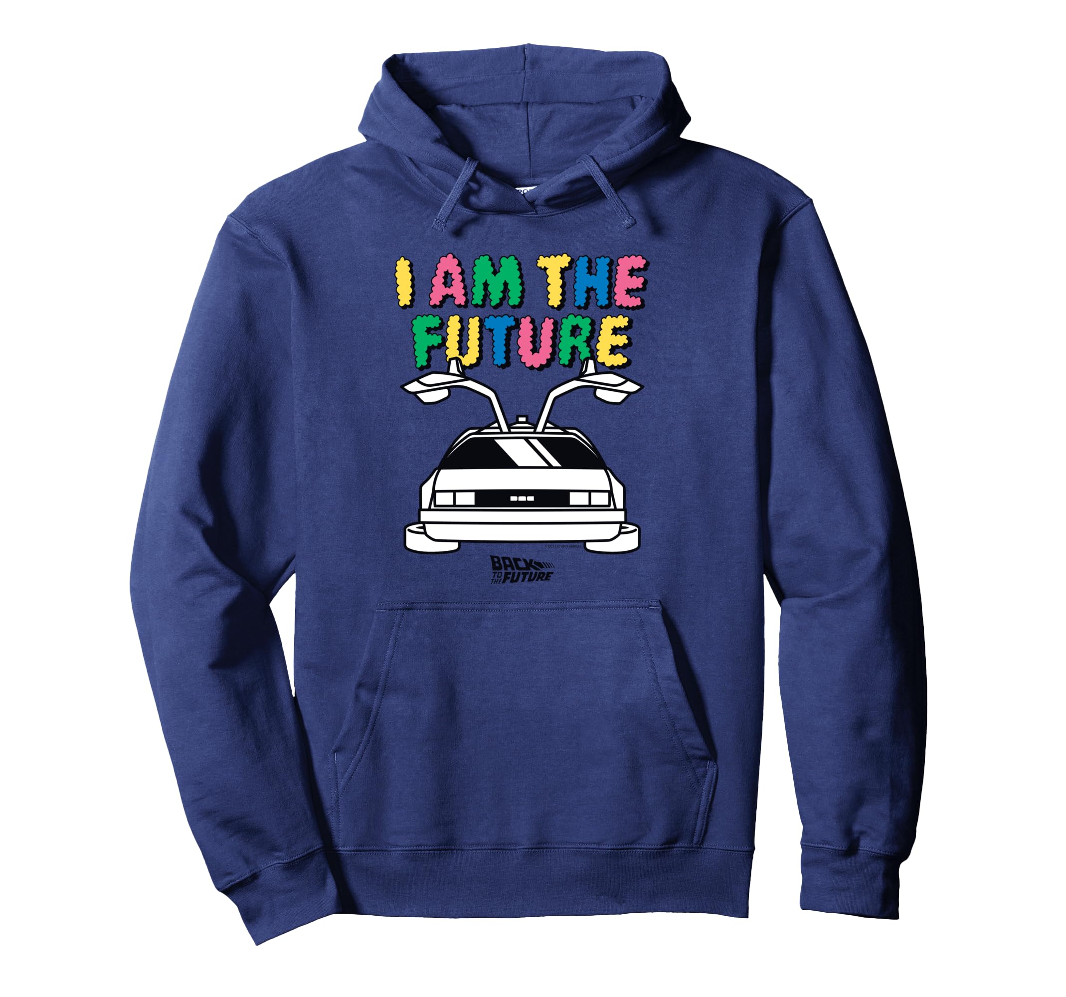 Back to the Future I Am The Future Retro Time Machine Hoodie