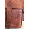 Leder Rucksack Schulter Laptop Rucksack Reisetasche NEU Herren Vintage