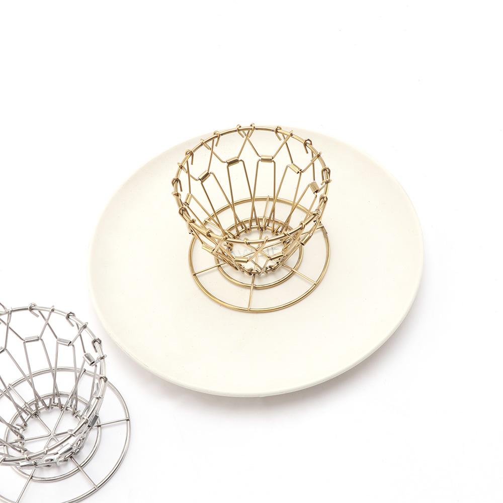 Collapsible Folding Reusable Coffee Dripper Stand Strainer Rack Basket Coffee Filter Holder