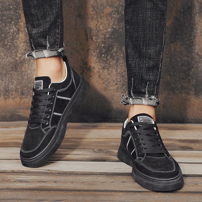 Men's Shoes 2026 New Spring Work Safety Shoes, Anti-slip, Wear-resistant, Versatile Casual Sports Work Shoes, Men's Board Shoes