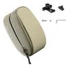 Bicycle Saddle Storage Bag 0.3L Capacity Waterproof Reflective Adjustable Road Mountain Seat Tail Bag Organizer Pouch Cycling Bike Accessories