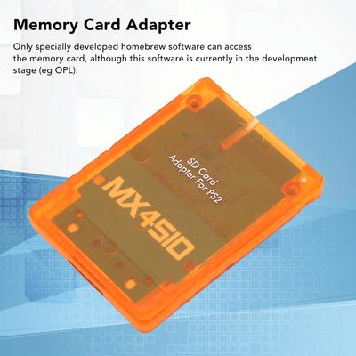 MX4SIO SIO2SD Micro-Speicherkartenadapter Handgefertigt Stabiler Ersatz Micro-Speicherkartenleser für PS2