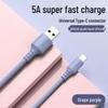 Liquid Macaron 5A Fast Charging Universal Flash Cable for Huawei & Xiaomi Type-C - Hot Seller