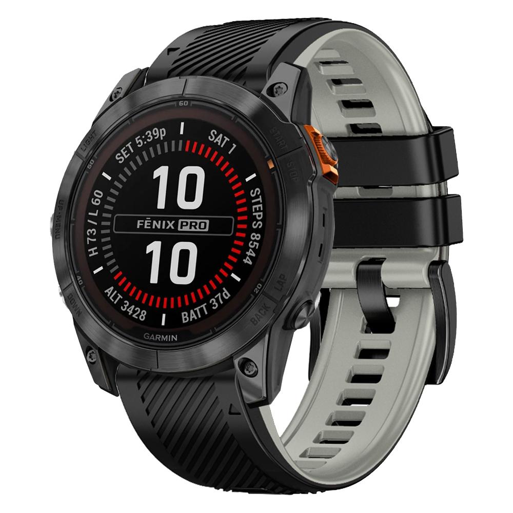 QuickFit 22mm 26mm Silicone Watch Band For Garmin Fenix E 8 5 5X 6X 7 7X/Epix Pro Gen 2 TACTIX/Mk2 Mk2i G1/MARQ/Enduro 3 2 Strap