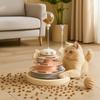 Rotating Cat Ball Track Toy Detachable Roller Balls Toy Funny Pet Puzzle Training Toy  Cat Exercise