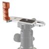 Camera L Plate Bracket with Wood Hand Grip for F2 Vlog Digital Camera Photography Studio Use