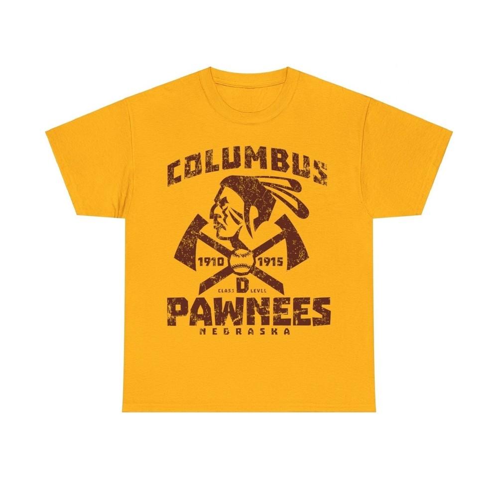 

Columbus Pawnees Est 1910 Nebraska Baseball T-shirt M
