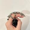 Y2K Goth Fashion Cold Sweet Cool Ring Cyberpunk Mechanical Wind Opening Can Adjust The Joint Ring Men Women Jewelry Accessories