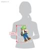 Sanei Boeki Mansion 2 Luigi W10 X D13 X H25cm Plush Toy Luigi's (Strobe Head)