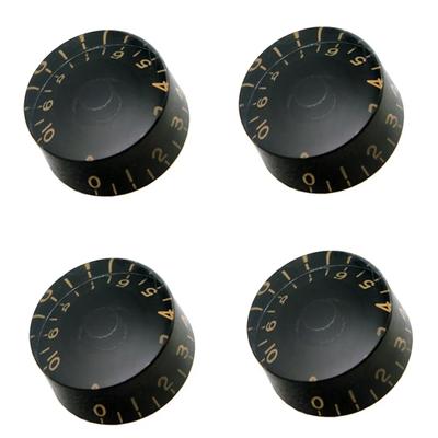 4pcs Electric Guitar Knob Cap Guitar Volume Tone Button Musical Instrument Classic Texture Supplies Parts Accessaries