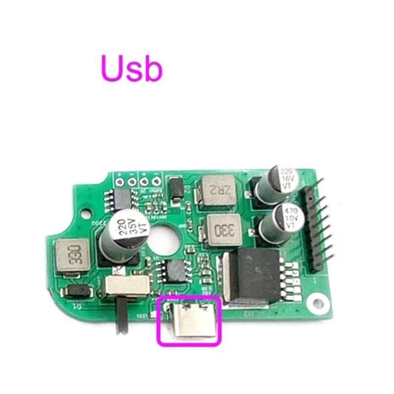 Accesorii de reparare a plăcii de comutator de alimentare ON Off 3.7V 3000mA Verison USB potrivită pentru înlocuirea plăcii de alimentare pentru consola de jocuri GG