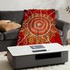 Australische Aborigine-Kunst Kreative Decke Überwurf Super Gemütlich Plüsch Wohnzimmer Sofa Couch Kindliche Geburtstagsgeschenke