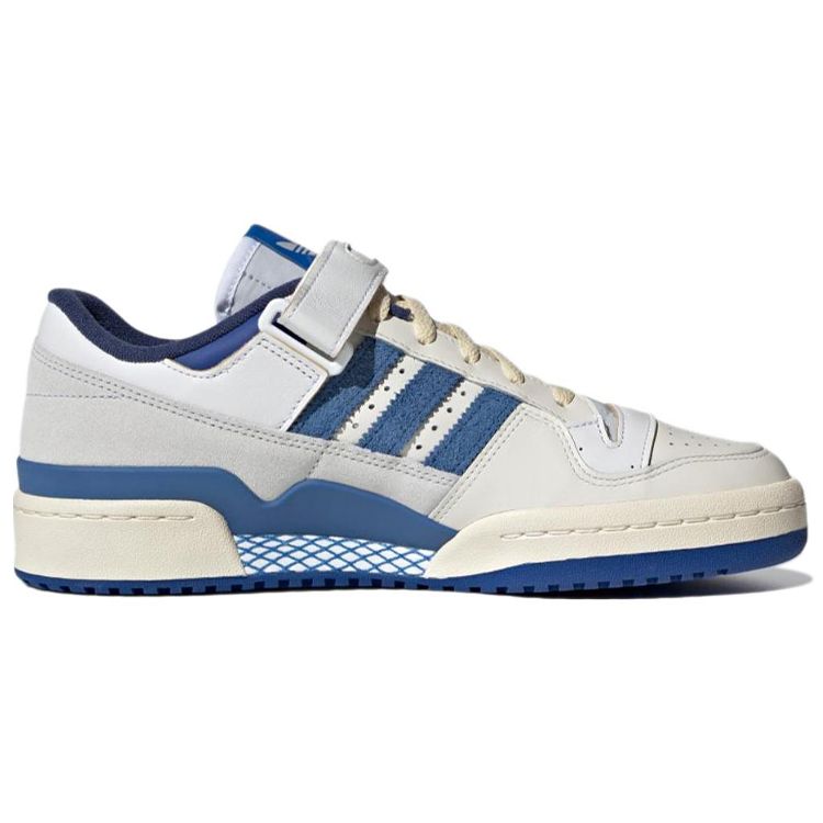 Adidas Forum 84 Low OG Bright Blue Unisex Sneakers Off-White S23764