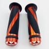 Universal Motorcycle Rubber Gel Handlebar Hand Grips For 7/8" Bar End Handle Bars Sports Bikes