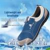 Xiangwu Men's Summer Breathable Safety Work Shoes