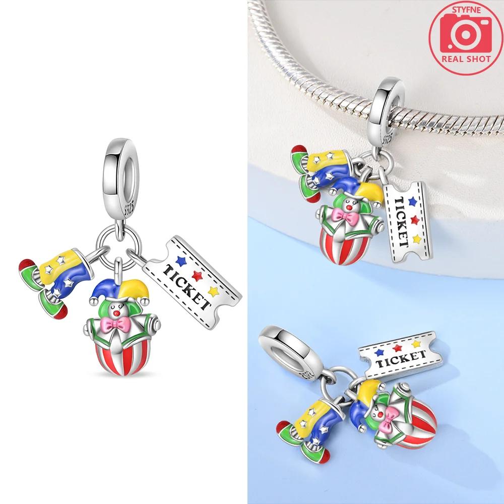 

Charm Bead Components Copper Metal Authentic Original Perfume Bottle Astronaut Boy Girl Car Doctoral Cap Bead Component Compatible With Bracelet High -A4971