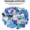 T02C!Mermaid Balloon Garland Arch Kit Long Green Purplee White Confetti Latex Balloons Theme Girl Birthday Party Supplies