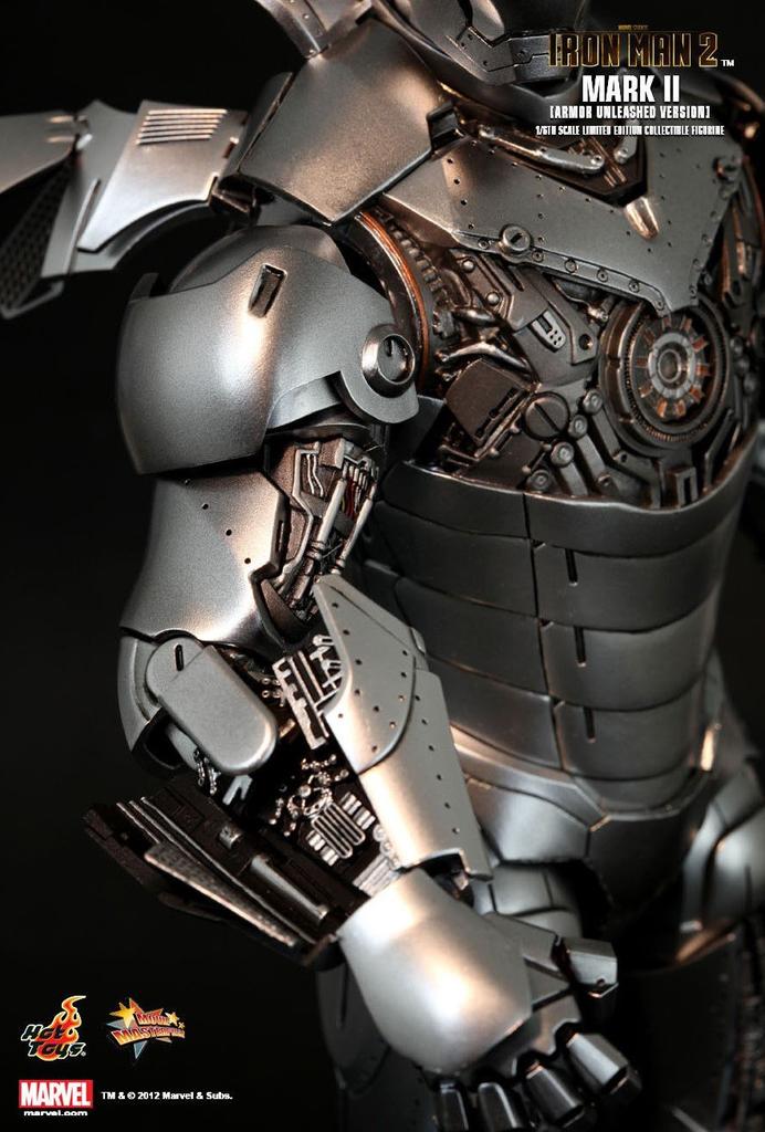 Movie Masterpiece Iron Man 2 Scale Figure Iron Man Mark II Unleashed 1/6 (Armor Version)