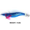 Luminous Wood Shrimp Lures Glow In Dark Squid Jig Hook Bait Simulation Jigging Hard Bait for Octopus Cuttlefish Fishing Tackle