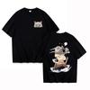 Demon Slayer Hashibira Inosuke Printed Short Sleeve T-shirt Men's and Women's T-shirt Men's Top Sports T-shirt Harajuku Y2K Tee