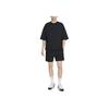 Nike Sportswear Air Solid Color Lace-Up Mid-Rise Sports Casual Shorts Men Shorts Black FN2160-010