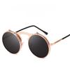 Vintage Steampunk Sun Glasses With Uv400 Protection For Casual Outdoor Events