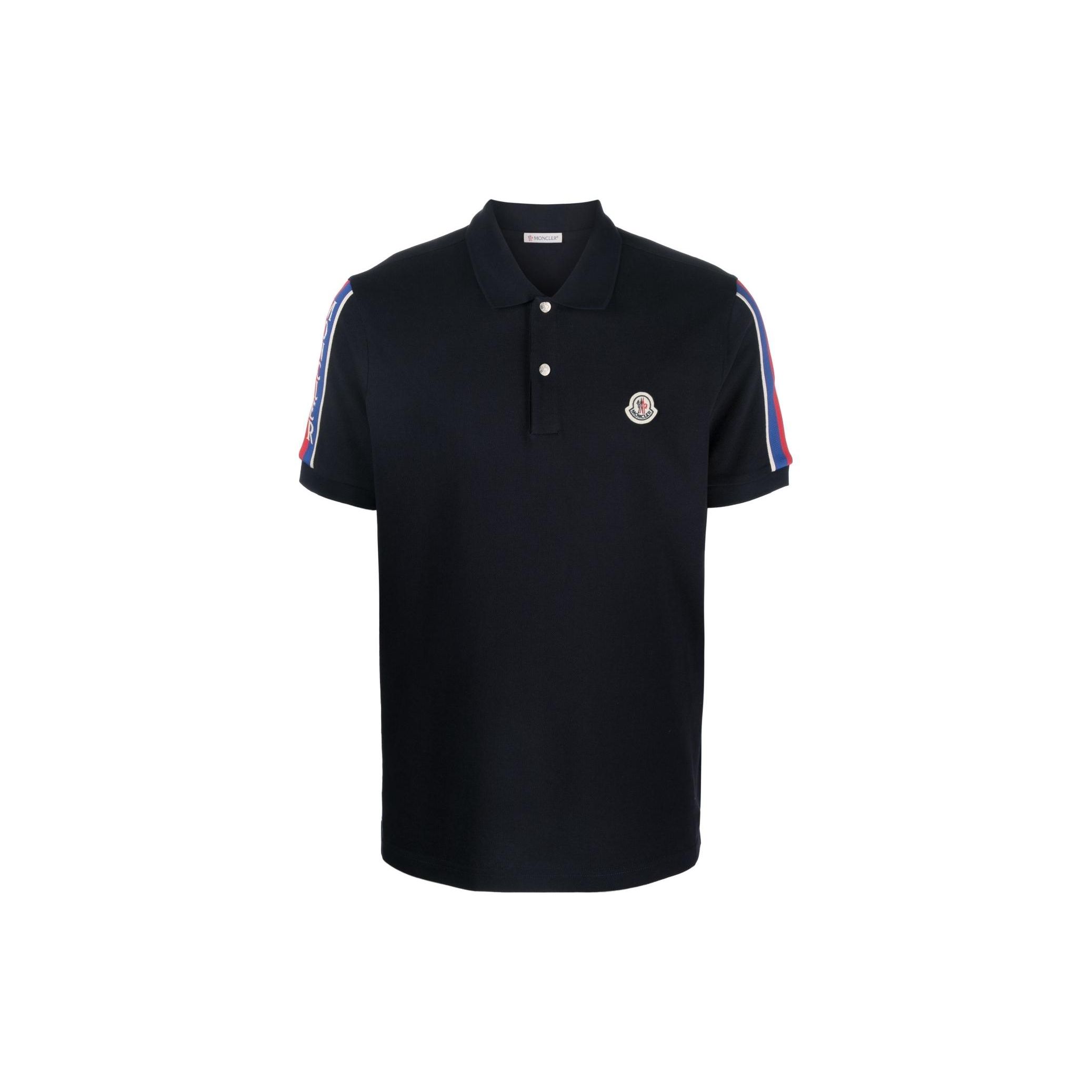 Moncler Logo Korte Mouw Polo Shirt Heren tops 8A00020899UR77X S