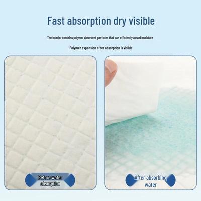 Large Disposable Waterproof Incontinence Pad for Adults and Elderly - 6x9