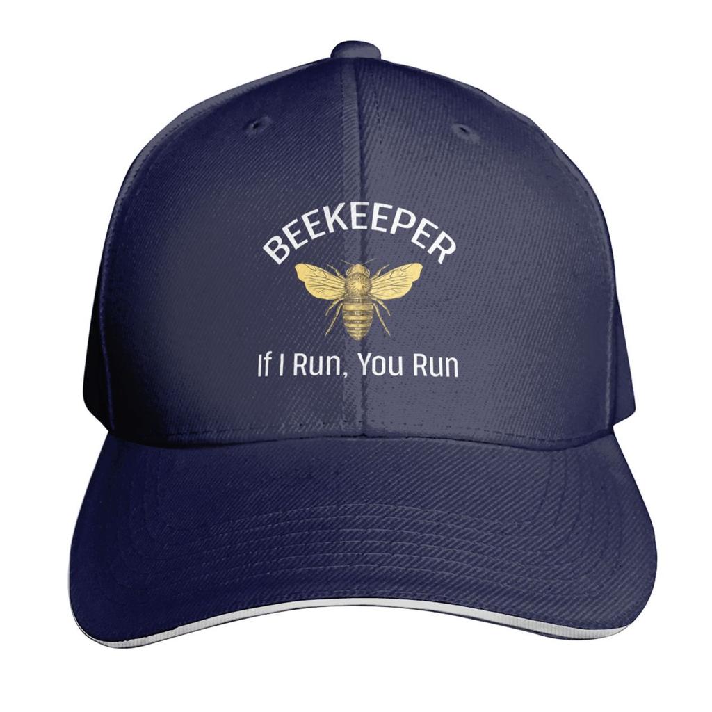 Beekeeper If I Run You Run Beekeeping Cap Fashion Casual Baseball Caps Adjustable Hat Hip Hop Summer Unisex Baseball Hats