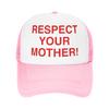 Respektiere deine Mutter Baby Harrys Styles Zusammen Zusammen Tour Netz-Sonnenhüte Wandern Angeln Snapback-Kappe Damen Unisex Hüte