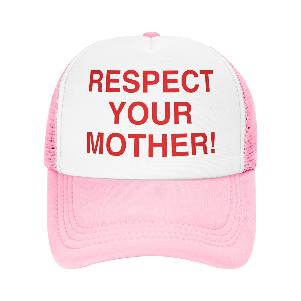Respektiere deine Mutter Baby Harrys Styles Zusammen Zusammen Tour Netz-Sonnenhüte Wandern Angeln Snapback-Kappe Damen Unisex Hüte