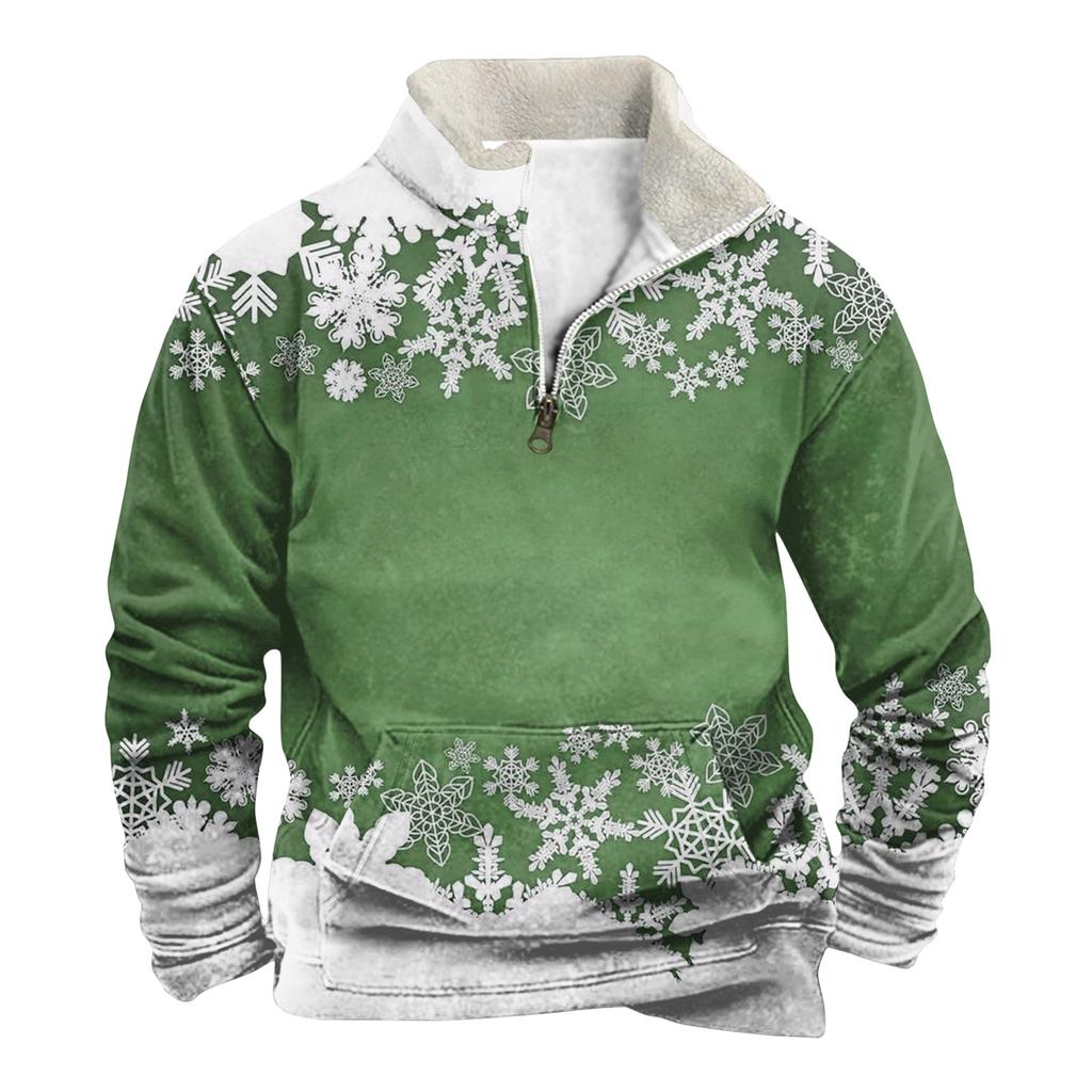 Vår Och Herr Ståkrage Sweatshirt Är Utomhus Casual Tröjor Toppar