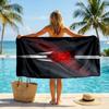 Telo da Spiaggia Asciugatura Rapida Manchester United FC Stampa Microfibra Assorbente Portatile da Viaggio per Nuoto