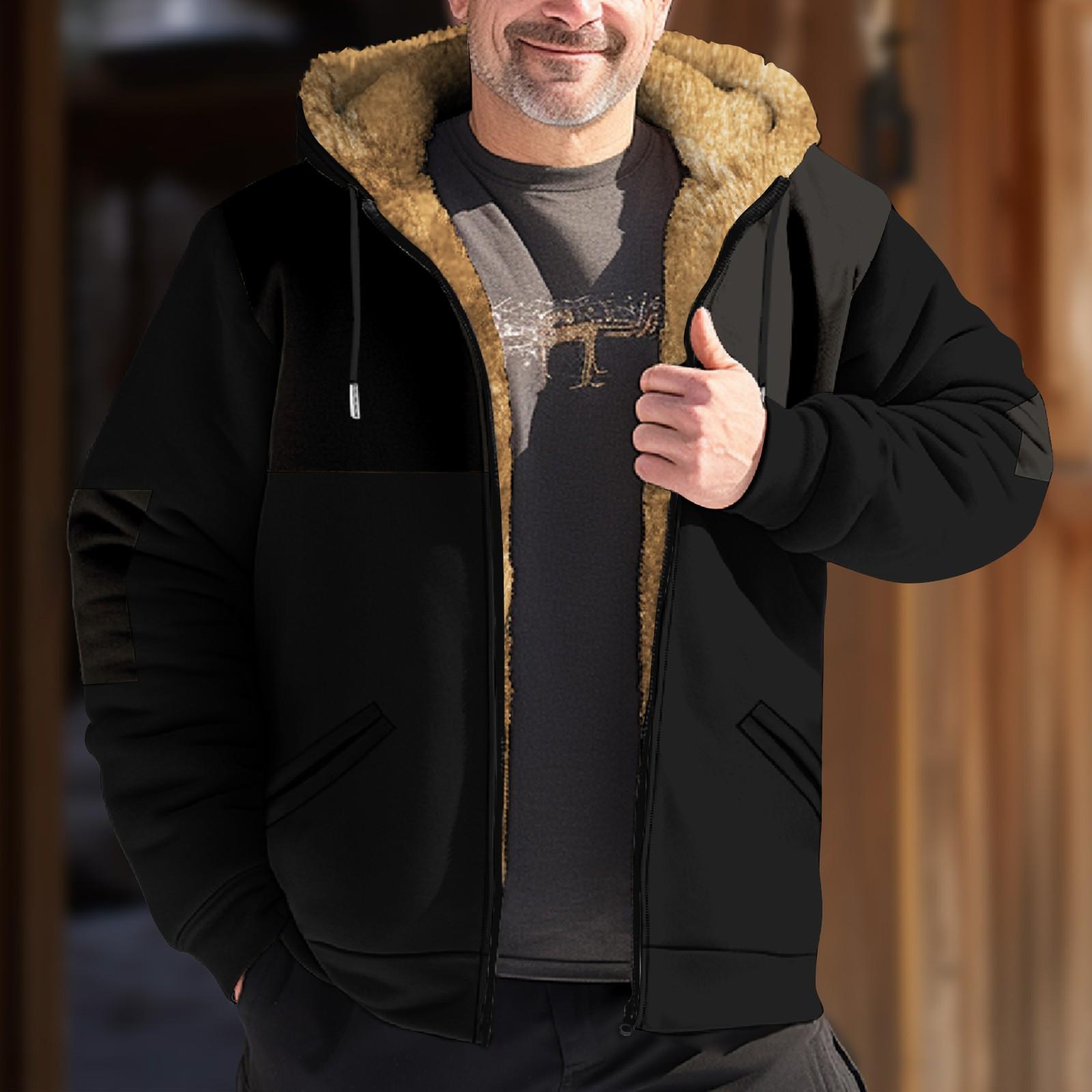 

Мужская куртка с цветными блоками, мужская весенне-осенняя повседневная трендовая куртка на молнии с капюшоном XXL