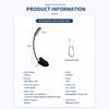 LED Desk Lamp Clip On USB Rechargeable Mini Reading Light for Students Study