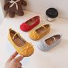 Kinder Lederschuhe für Mädchen Frühling Herbst Neue Mode Koreanischer Stil Weiche Sohle Rutschfest Vielseitig Prinzessin Ballerinas