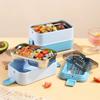 Lunch Box MultiLayer Box Large Capacity Compartments and Easy To Clean Bento Boxes Heating Portable Fast Food Insulated Bucket