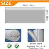 Benasan Portable AC Hose Insulation Sleeve, Polyvinyl Chloride, Light Gray, Fits 5-5.9" Diameter Exhaust Hose, Easy Installation, Protective Cover