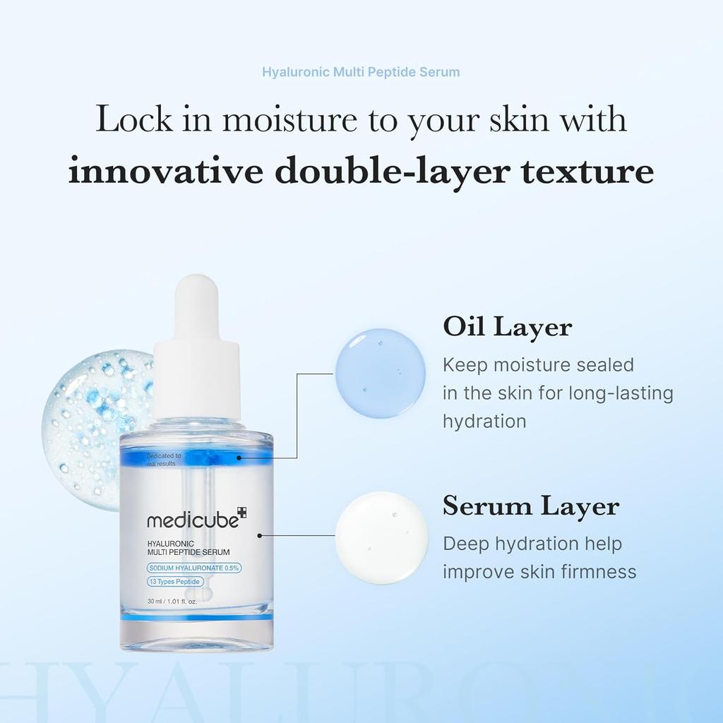 Medicube Sérum multi-peptides à l'acide hyaluronique 30 ml