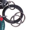 Ceramic Chip Lucky Dice Keychain Gaming Club Chip Pendant Multi Functional Round Chip Key Holder Pendant Keyring